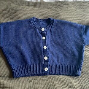 Babaa no 14 navy cardigan